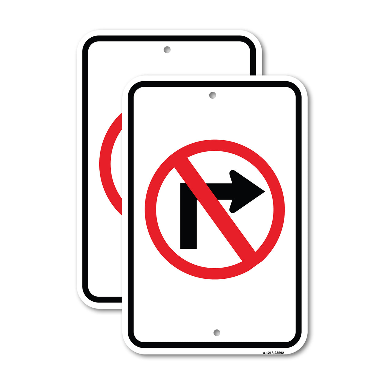 No Right Turn (Graphic Only)