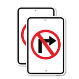 No Right Turn (Graphic Only)