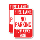 No Parking, Tow-Away Zone