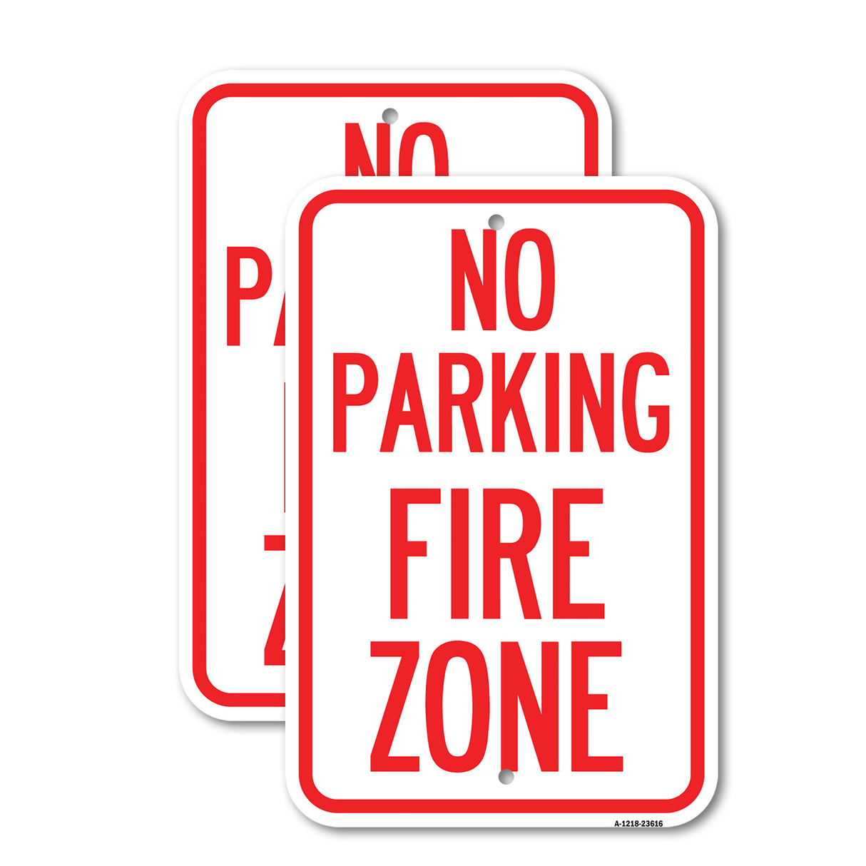 No Parking, Fire Zone