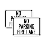 No Parking, Fire Lane