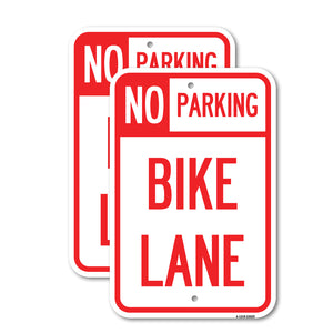 No Parking, Bike Lane