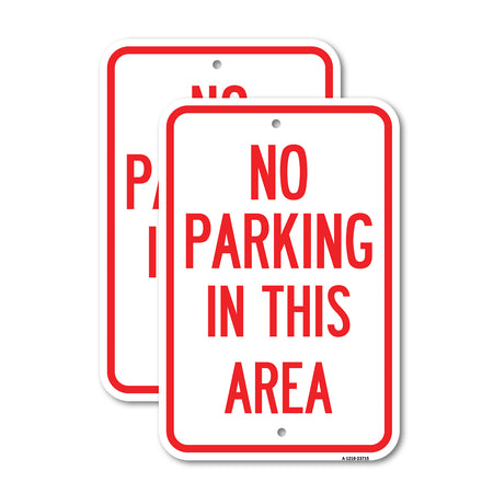 No Parking in This Area