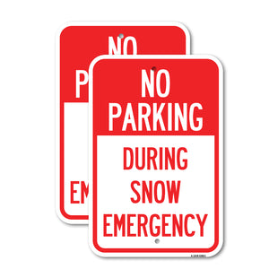 No Parking - During Snow Emergency