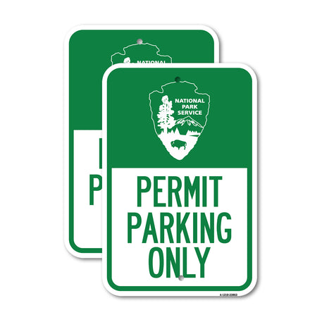 National Park Service - Permit Parking Only