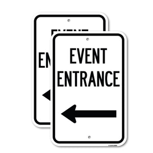N Event Entrance (With Left Arrow)