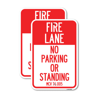 Michigan Fire Lane No Parking or Standing