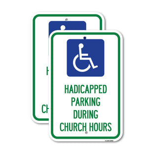 Handicapped Parking During Church Hours (With Graphic)