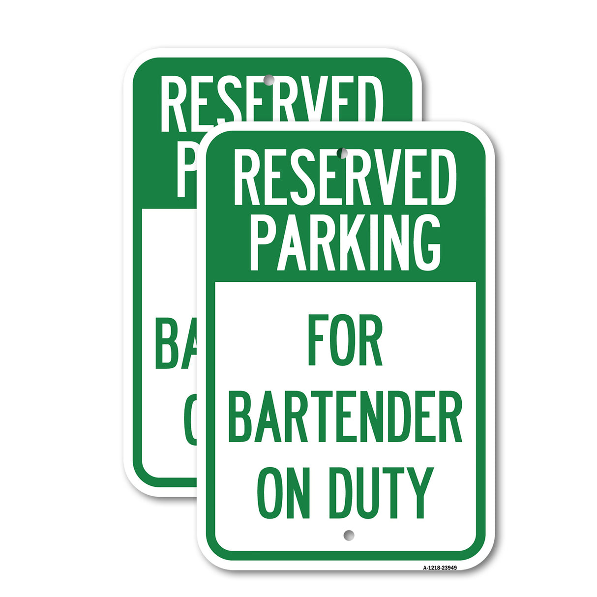 For Bartender on Duty