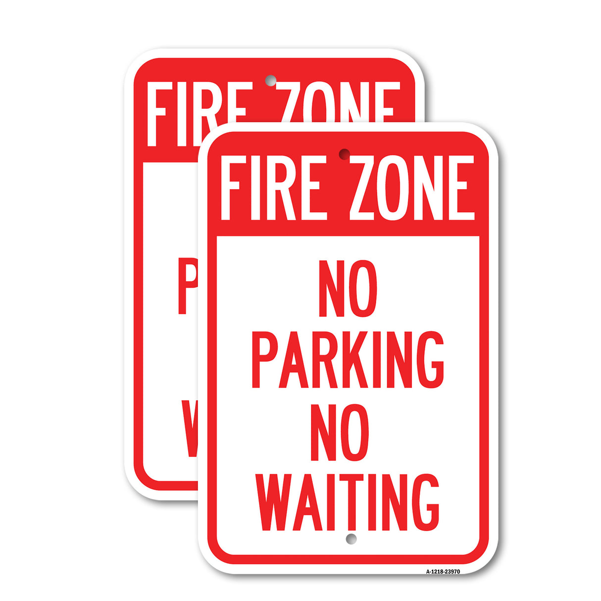 Fire Zone No Parking No Waiting