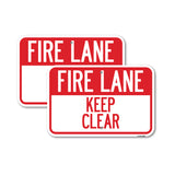 Fire Lane, Keep Clear