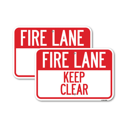 Fire Lane, Keep Clear