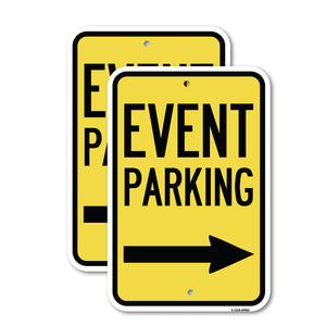 Event Parking with Left Right Arrow