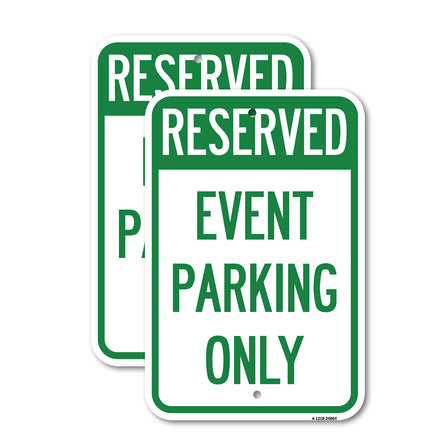 Event Parking Only