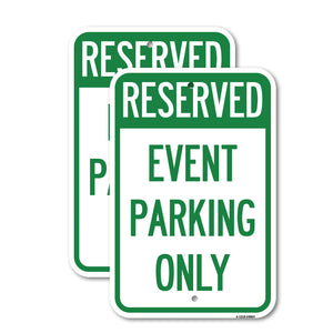 Event Parking Only