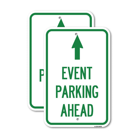 Event Parking Ahead