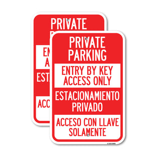 Entry by Key Access Only - Estacionamiento Privado Acceso Con Llave Solamente