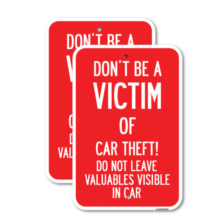 Don't Be A Victim of Car Theft! Do Not Leave Valuables Visible in Car