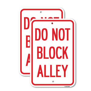 Do Not Block Alley