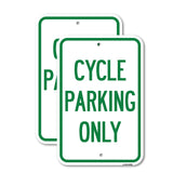 Cycle Parking Only