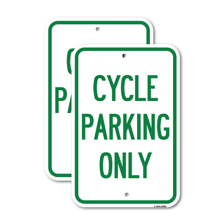 Cycle Parking Only