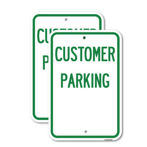 Customer Parking (Green