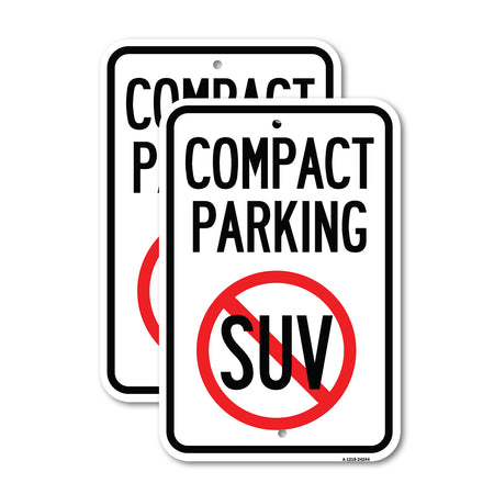 Compact Parking (With No SUV Symbol)