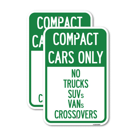 Compact Cars Only - No Trucks SUVs Vans Crossovers