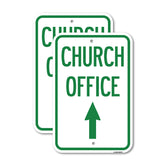 Church Office (With Up Arrow)