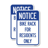 Bike Rack for Residents Only