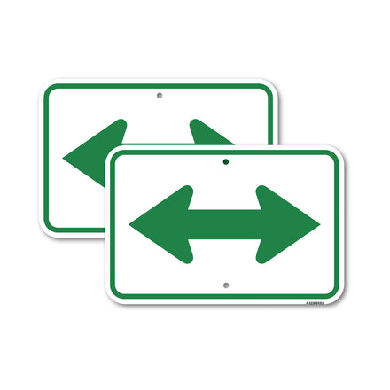 Bidirectional Arrow (Green)