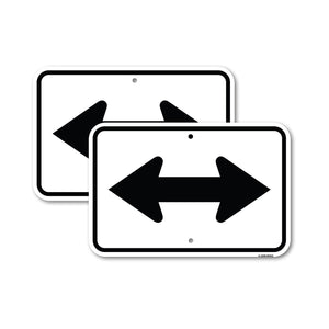 Bidirectional Arrow (Black)