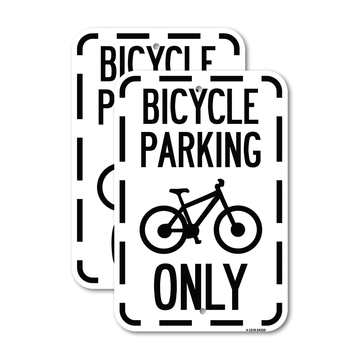 Bicycle Parking Only (With Graphic)