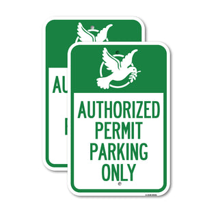 Authorized Church Parking Only (With Graphic)