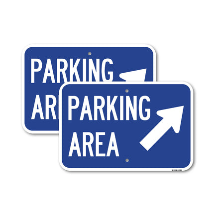 Parking Area (Up Right Arrow Symbol)
