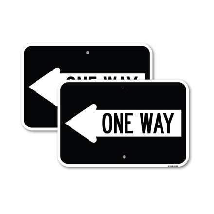 One Way (With Left Arrow)