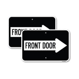 Front Door (With Right Arrow)