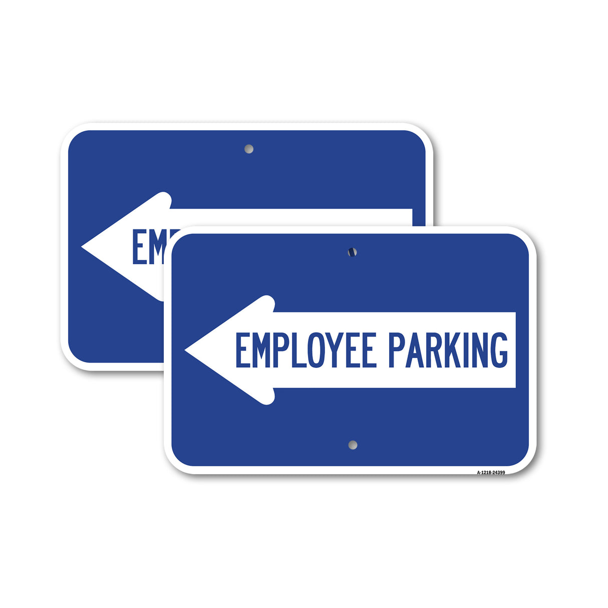 Employee Parking (With Left Arrow)