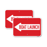 Boat Launch (With Left Arrow)