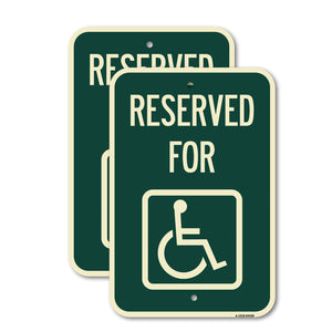 Reserved for (With Accessible Symbol)