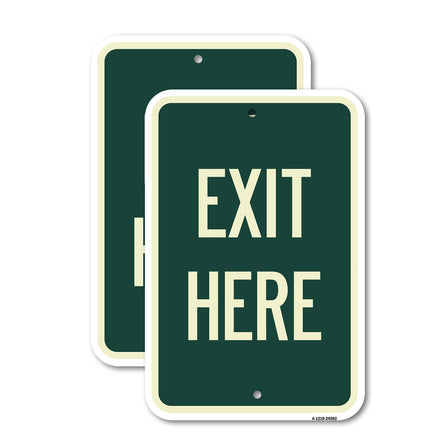 Exit Here