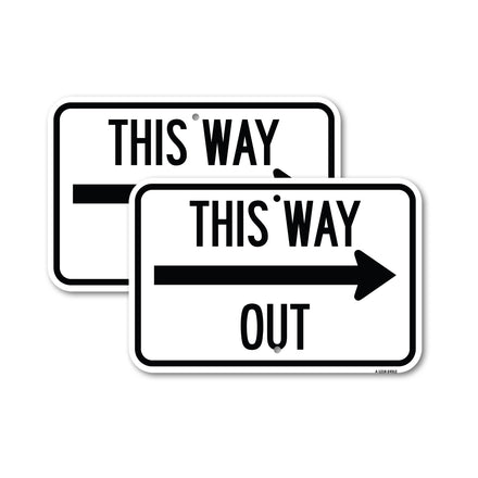 This Way Out (Right Arrow)
