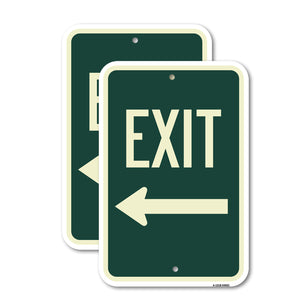 Exit with Left Arrow