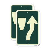 Beware of Curb Graphic