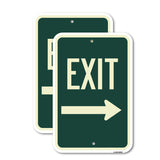 Exit with Right Arrow