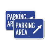 Parking Area (Up Right Arrow Symbol)