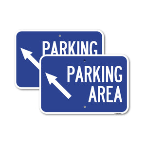 Parking Area (Up Left Arrow Symbol)