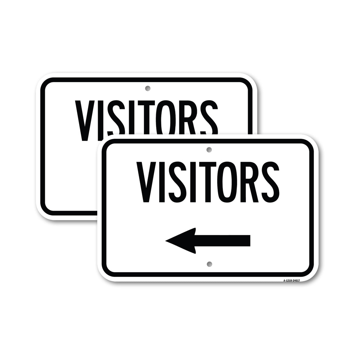 Visitors with Left Arrow