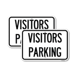 Parking Lot Sign Visitors Parking