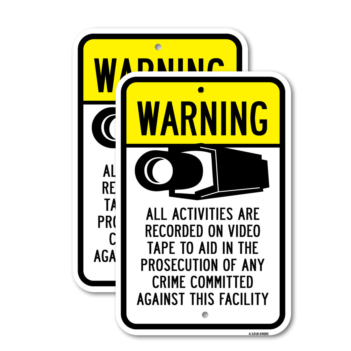 Warning Activities Are Recorded On Video To Aid Pr